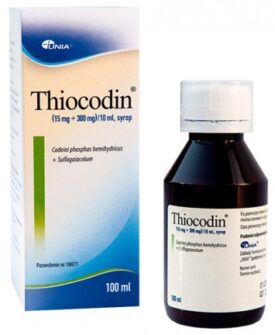 Thiocodin, syrup, 100 ml