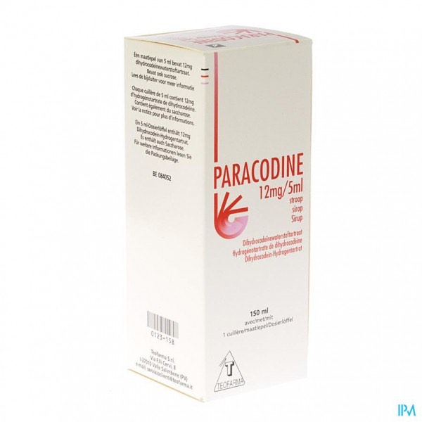 Paracodine 12mg/5ml